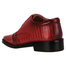 Load image into Gallery viewer, Trevor Leather Oxford Style Boys Dress Shoes