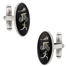 Load image into Gallery viewer, Triathlon Cufflinks