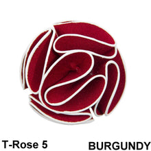 Load image into Gallery viewer, Vittorio Vico Unisex Trim Rose Flower Lapel Pin