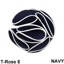 Load image into Gallery viewer, Vittorio Vico Unisex Trim Rose Flower Lapel Pin