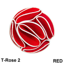 Load image into Gallery viewer, Vittorio Vico Unisex Trim Rose Flower Lapel Pin