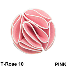Load image into Gallery viewer, Vittorio Vico Unisex Trim Rose Flower Lapel Pin