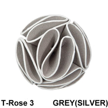 Load image into Gallery viewer, Vittorio Vico Unisex Trim Rose Flower Lapel Pin