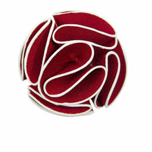 Load image into Gallery viewer, Vittorio Vico Unisex Trim Rose Flower Lapel Pin