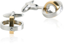 Load image into Gallery viewer, Two-Tone Movable Rings