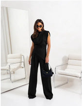 Load image into Gallery viewer, Elegant Women's Summer Two-Piece Set with Wide Pants - # GIAA232310001