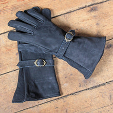 Load image into Gallery viewer, Leather Gloves Ulex Black