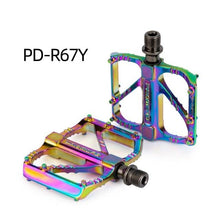 Load image into Gallery viewer, Ultralight 3 Bearings Pedal Bicycle Bike Pedal Anti-slip Footboard Bearing Quick Release Aluminum Alloy Bike Accessories Mountain Bike Pedals Non-Slip Lightweight Pedals Aluminum Alloy Sealed Bearing For Road Mountain