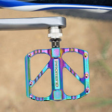 Load image into Gallery viewer, Ultralight Bicycle Pedal DU 3 Bearing Anti-Slip Aluminum Alloy Footboard Quick Release Mountain Road Bike Accessories Mountain Bike Pedals Aluminum Lightweight 3 Bearings Bicycle Pedals For Road Bike