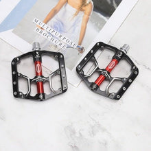 Load image into Gallery viewer, Ultralight Bicycle Pedal Road Flat Anti-slip Cycling Pedal Wide 3 Sealed Bearings Pedals Bicycle Accessories Bike Pedals Bearings Pedals for Bicycle Lightweight Bicycle Pedals For Road Bikes