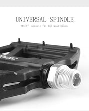Load image into Gallery viewer, Ultralight Flat Pedals Nylon Bicycle Pedal Mountain Bike Platform Pedals 3 Sealed Bearings Cycling Pedals For Bicycle Mountain Bike Pedals Pedals Bicycle Flat Pedals Bearing Lightweight Platform For Road Mountain Bike