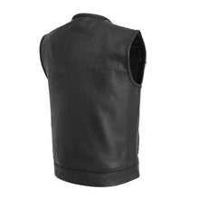Load image into Gallery viewer, Unbeatable Men's Motorcycle Leather Vest