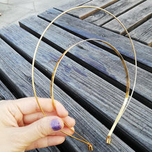 Load image into Gallery viewer, Unique 3 Layer Headband Wedding Bridal Hair Accessories Gold Tiara Crown Jewelry for Women Hair band Metal Headpiece Gorgeous Hair Accessories For Women