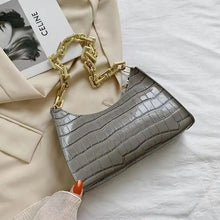 Load image into Gallery viewer, Unique Design Luxury Pattern Zipper Handbags With Stylish Texture Simple and Small Square Bags for Women