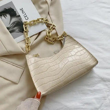 Load image into Gallery viewer, Unique Design Luxury Pattern Zipper Handbags With Stylish Texture Simple and Small Square Bags for Women