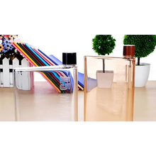 Load image into Gallery viewer, Unique Design Portable Book Paper Cup Botlte Flat Water Bottle Clear Paper Pad Water Bottle Flat Drinks Kettle Notebook Drink Bottle for Water