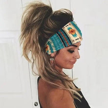 Load image into Gallery viewer, Unique Design Women's Summer Hair Bands Print Headband Stylish Cross Turban Bandanas Hair Accessories Headwrap Headwear Gift
