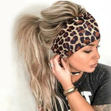 Load image into Gallery viewer, Unique Design Women's Summer Hair Bands Print Headband Stylish Cross Turban Bandanas Hair Accessories Headwrap Headwear Gift