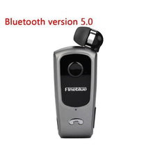Load image into Gallery viewer, Unique Mini Wireless Earphone Retractable Portable Bluetooth Headset Calls Remind Vibration Sport Run Gamer Headphone Portable Design Comfortable HI-FI Stereo Earphones Noise Cancelling Bluetooth Earpiece