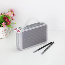 Load image into Gallery viewer, Unique Purple Cute Big 36/48/72 Holes Stationery Students Pencil Case High Quality Large Capacity Pencil Box