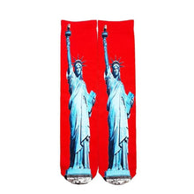 Load image into Gallery viewer, Unisex 3D Print Funny Art Socks Cotton for Lovers with Painting and Snacks Funny Socks Long Kawaii Cute and Cool Gifts for Men And Women