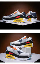 Load image into Gallery viewer, Unisex Air Cushion Sneakers Men's Colorful Casual Fashion Jogging Sneakers Outdoor Sports Sneakers Lace Up Unisex Walk Women's Air Athletic Running Sneakers