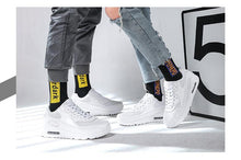 Load image into Gallery viewer, Unisex Air Cushion Sneakers Men's Colorful Casual Fashion Jogging Sneakers Outdoor Sports Sneakers Lace Up Unisex Walk Women's Air Athletic Running Sneakers