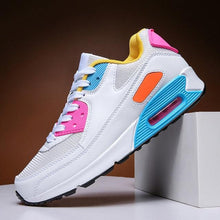 Load image into Gallery viewer, Unisex Air Cushion Sneakers Men's Colorful Casual Fashion Jogging Sneakers Outdoor Sports Sneakers Lace Up Unisex Walk Women's Air Athletic Running Sneakers