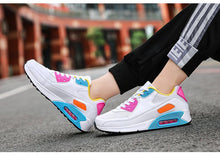 Load image into Gallery viewer, Unisex Air Cushion Sneakers Men's Colorful Casual Fashion Jogging Sneakers Outdoor Sports Sneakers Lace Up Unisex Walk Women's Air Athletic Running Sneakers