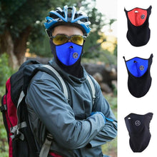 Load image into Gallery viewer, Unisex Balaclava Winter Mask Fleece Scarf Neck Warmer Man Bandana Outdoor Mask Scarf Motorcycle Windproof Ski Cycling Summer Cool Printed Half Mask Bandana Face Cover Neck Gaiter Bike Outdoor Sport Fishing Cycling Ski Hiking Tube Scarf Men Women