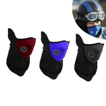 Load image into Gallery viewer, Unisex Balaclava Winter Mask Fleece Scarf Neck Warmer Man Bandana Outdoor Mask Scarf Motorcycle Windproof Ski Cycling Summer Cool Printed Half Mask Bandana Face Cover Neck Gaiter Bike Outdoor Sport Fishing Cycling Ski Hiking Tube Scarf Men Women