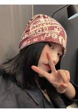 Load image into Gallery viewer, Unisex Beanie Hats Autumn Comfortable Cotton Hat Men Retro Knitted Hat Women Balaclava Sports Kerchief Bobble Hat Spring Knit Slouchy Lightweight Knit Hat Slouch Cap Casual Box Skellies Beanies Thin Bonnet Cap Autumn Casual Beanies Hat