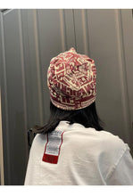 Load image into Gallery viewer, Unisex Beanie Hats Autumn Comfortable Cotton Hat Men Retro Knitted Hat Women Balaclava Sports Kerchief Bobble Hat Spring Knit Slouchy Lightweight Knit Hat Slouch Cap Casual Box Skellies Beanies Thin Bonnet Cap Autumn Casual Beanies Hat
