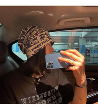 Load image into Gallery viewer, Unisex Beanie Hats Autumn Comfortable Cotton Hat Men Retro Knitted Hat Women Balaclava Sports Kerchief Bobble Hat Spring Knit Slouchy Lightweight Knit Hat Slouch Cap Casual Box Skellies Beanies Thin Bonnet Cap Autumn Casual Beanies Hat