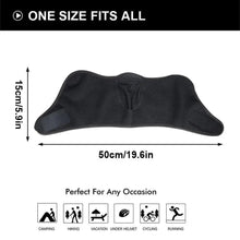Load image into Gallery viewer, Unisex Breathable Black Half Ski Windproof Sport Mask Face Cover Ear Warmer For Winter Weather Men Running Thermal Masks Scarf Snowboard Ski Mask Neck Warmer