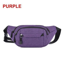Load image into Gallery viewer, Unisex Casual Crossbody Women Waist Bag Retro Design Large Capacity Canvas Travel Adjustable Phone Bag Fanny Hip Bags Hands-Free Wallets Waist Pack