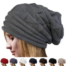 Load image into Gallery viewer, Unisex Cute Oversized Winter Baggy Cool Caps Autumn Beanies For Men Women Classy Warm Cap For Cold Weather