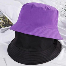 Load image into Gallery viewer, Unisex Double-faced Bucket Hat Colorful Sunscreen Women One Size Hat Outdoor Activities Modern Men Hats