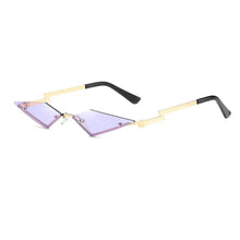Load image into Gallery viewer, Unisex Elegant Diamond Shape Rimless Sunglasses Vintage Sun Glasses Cute Designs Excellent Gift For Summer