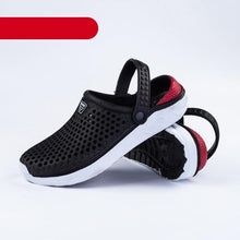 Load image into Gallery viewer, Unisex Fashion Beach Sandals Thick Sole Slipper Waterproof Anti-Slip Sandals Flip Flops Breathable Uppers Quick-Drying Garden Sandals Beach Slippers Slip On Clogs
