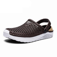 Load image into Gallery viewer, Unisex Fashion Beach Sandals Thick Sole Slipper Waterproof Anti-Slip Sandals Flip Flops Summer Breathable Mesh Sandals Beach Footwear Anti-Slip Slippers Quick Drying Sandals