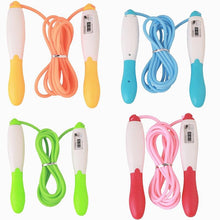 Load image into Gallery viewer, Unisex Fitness Jump Ropes With Counter Sports Fitness Adjustable Fast Speed Counting Jump Skip Rope Wire Calories Counting Cordless Rope Skipping For Adult Boys Girls