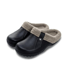 Load image into Gallery viewer, Unisex Home Shoes Winter Clogs Indoor Plush Warm Slippers Sandals For Women New Fashion Footwear Soft Slides Cozy Indoor Outdoor Knit Slipper Clog With Plush Warm Fur Lining Slippers For Women