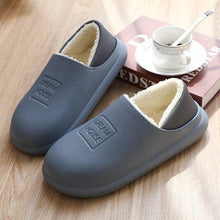 Load image into Gallery viewer, Unisex Home Shoes Winter Clogs Indoor Plush Warm Slippers Sandals For Women New Fashion Footwear Soft Slides Cozy Indoor Outdoor Knit Slipper Clog With Plush Warm Fur Lining Slippers For Women