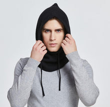 Load image into Gallery viewer, Unisex Knit Scarf Hood Hat Winter Women Cashmere Beanie Bonnet Lady Wool Neck Protect Balaclava Skellies Men Hooded Fashion Balaclava Shawl Women Winter Hat Soft Knitted Hooded Neck Collar Cap Beanie Hat Warm Scarf Unisex Bonnet Hooded Sc