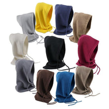 Load image into Gallery viewer, Unisex Knit Scarf Hood Hat Winter Women Cashmere Beanie Bonnet Lady Wool Neck Protect Balaclava Skellies Men Hooded Fashion Balaclava Shawl Women Winter Hat Soft Knitted Hooded Neck Collar Cap Beanie Hat Warm Scarf Unisex Bonnet Hooded Sc