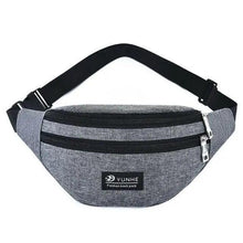 Load image into Gallery viewer, Unisex Retro Fanny Pack Unique Design Waist Bag Adjustable Belt Waterproof Travel Bag Sports Chest Bag