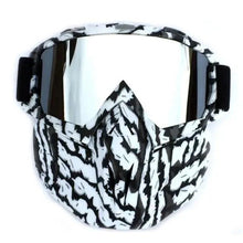 Load image into Gallery viewer, Unisex Snowboard Glasses Snowmobile Skiing Goggles For Men Women Windproof Sunglasses With Detachable Mask