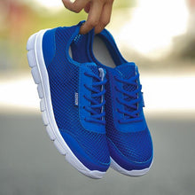 Load image into Gallery viewer, Unisex Summer Sneakers Breathable Casual Shoes Couple Fashion Lace Up Mens Mesh Flats Comfortable Walking Footwear Fashion New Lightweight Casual Sneakers