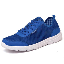 Load image into Gallery viewer, Unisex Summer Sneakers Breathable Casual Shoes Couple Fashion Lace Up Mens Mesh Flats Comfortable Walking Footwear Fashion New Lightweight Casual Sneakers
